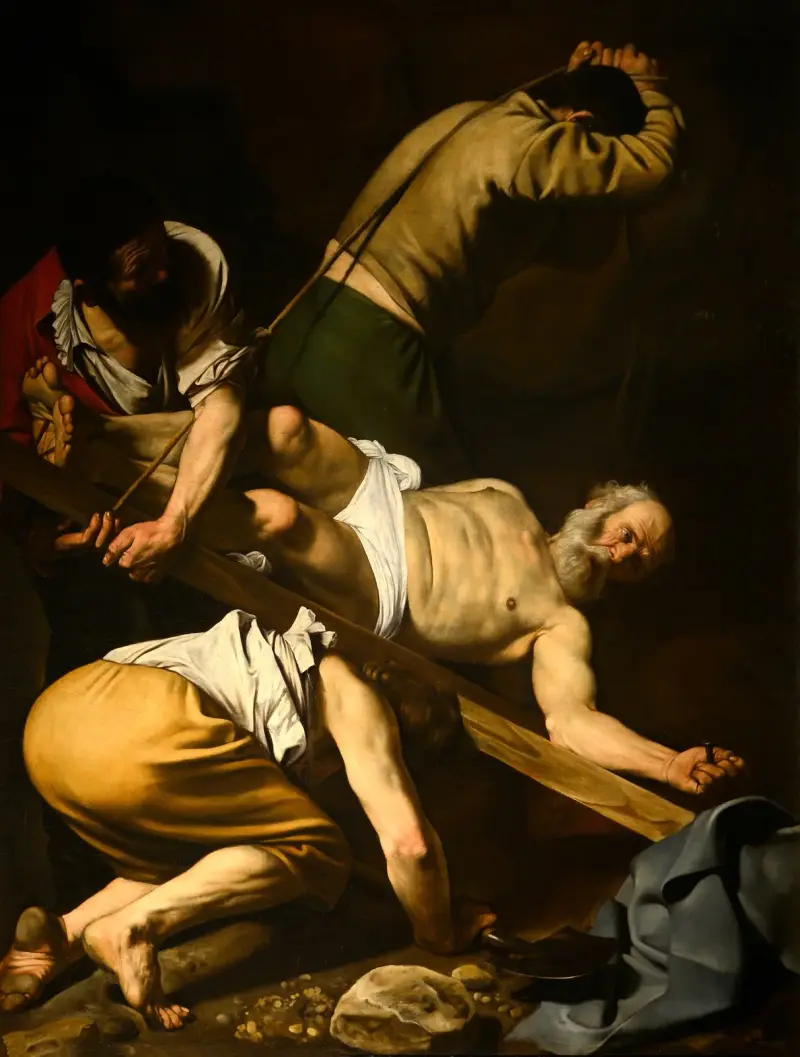 Petrus korsfästelse av Caravaggio