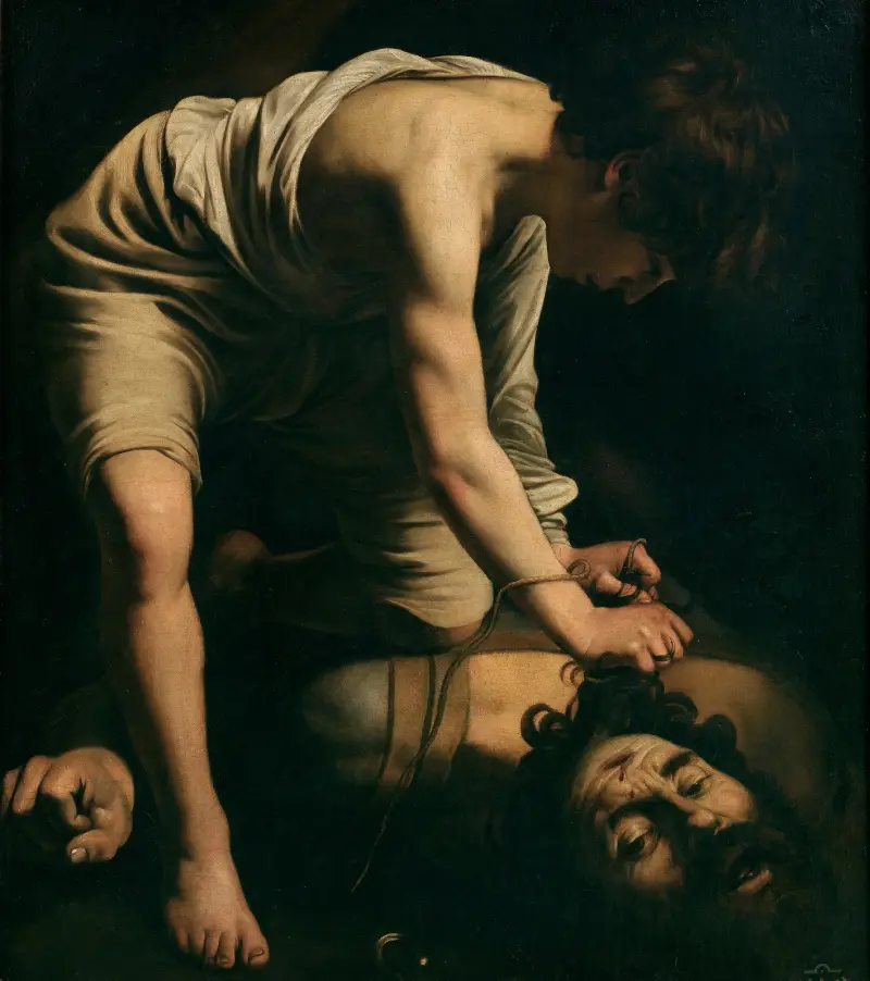 David und Goliath von Caravaggio
