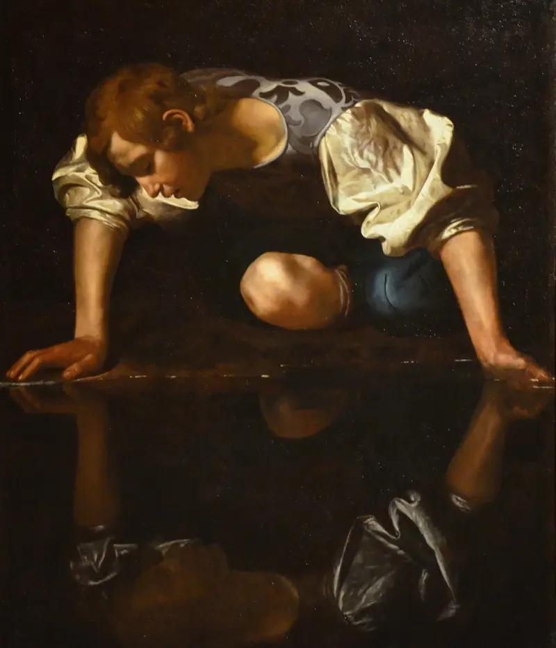 Narcissus av Caravaggio