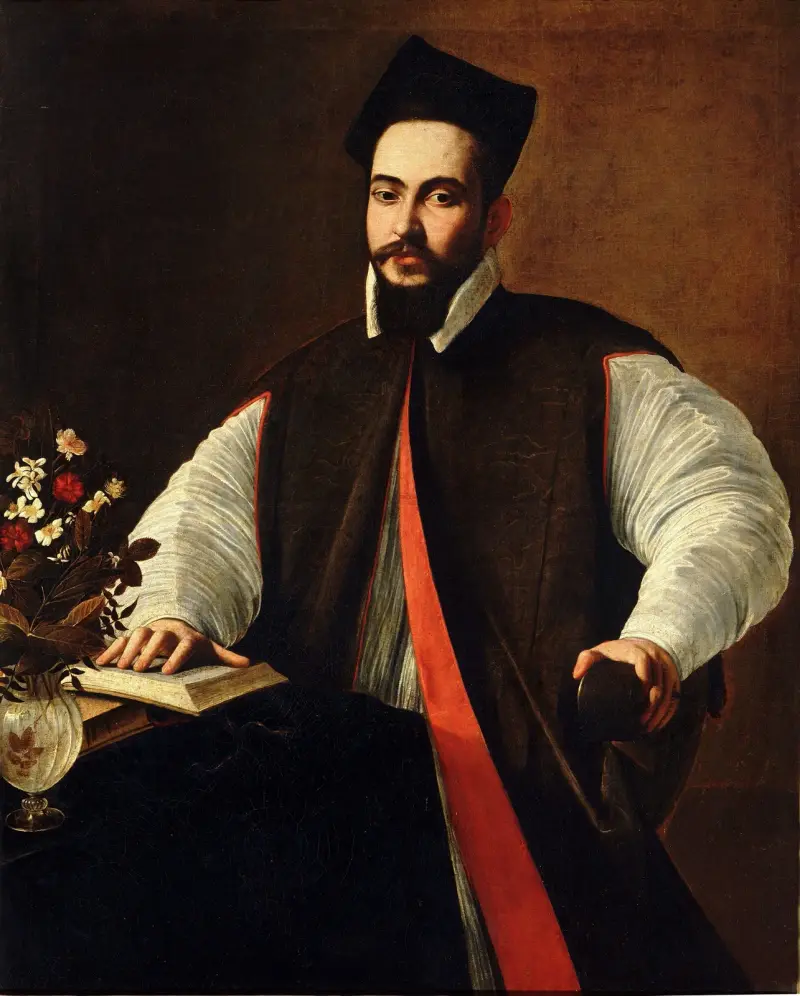 Porträtt av påve Urban VIII av Caravaggio