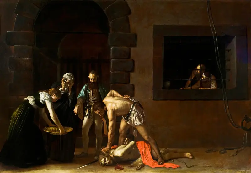 Johannes Döparens halshuggning av Caravaggio