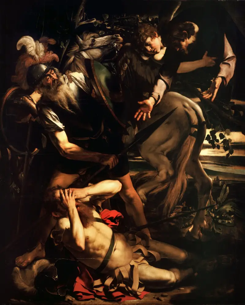 Sankt Paulus omvändelse av Caravaggio