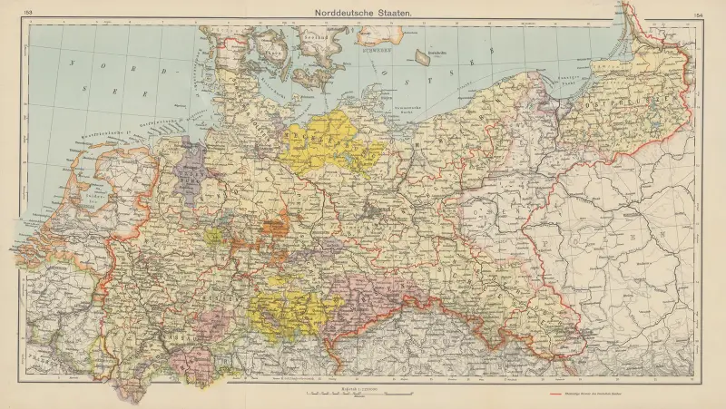 Państwa północnoniemieckie, Carl Diercke