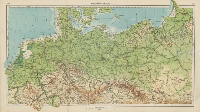 Norddeutschland av Carl Diercke