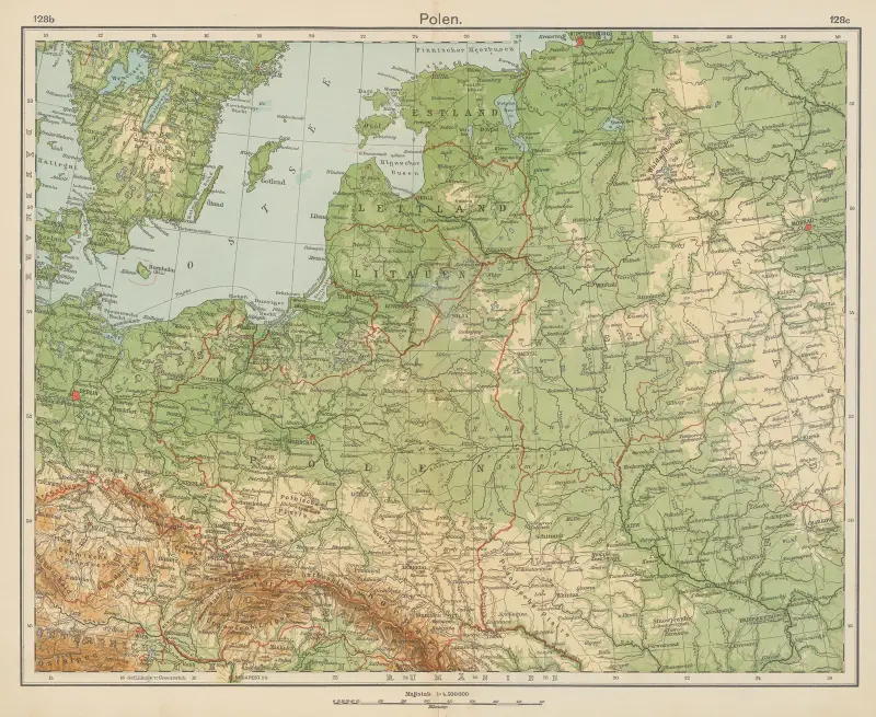 Polska, Carl Diercke