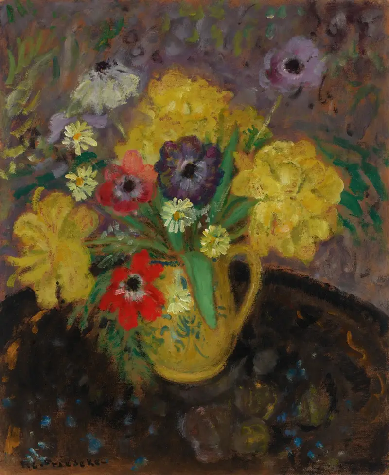 Gula tulpaner av Frederick Carl Frieseke
