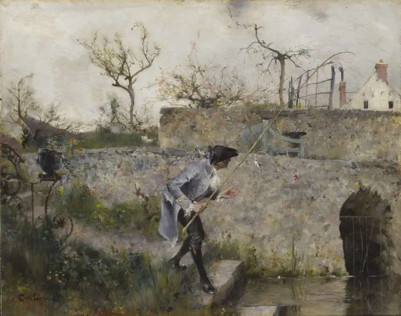 En bit! av Carl Larsson