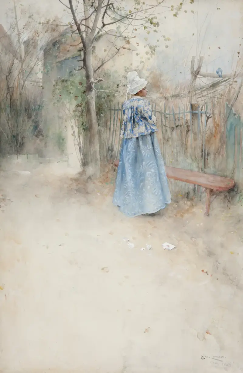 Podzim, Carl Larsson