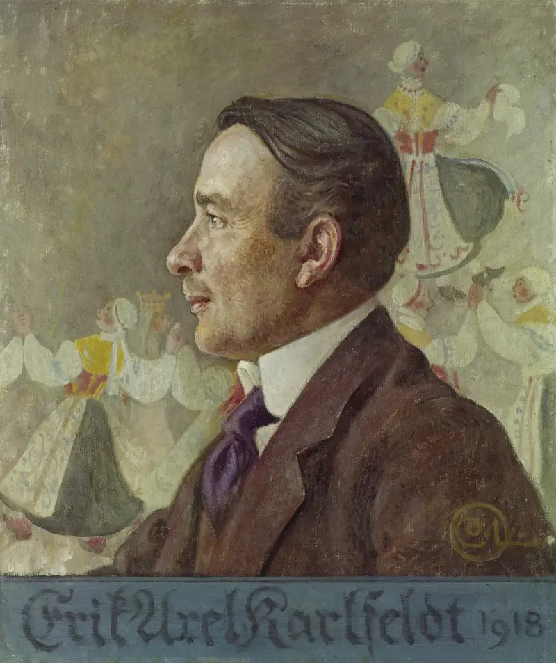 Erik Axel Karlfeldt, poeten av Carl Larsson