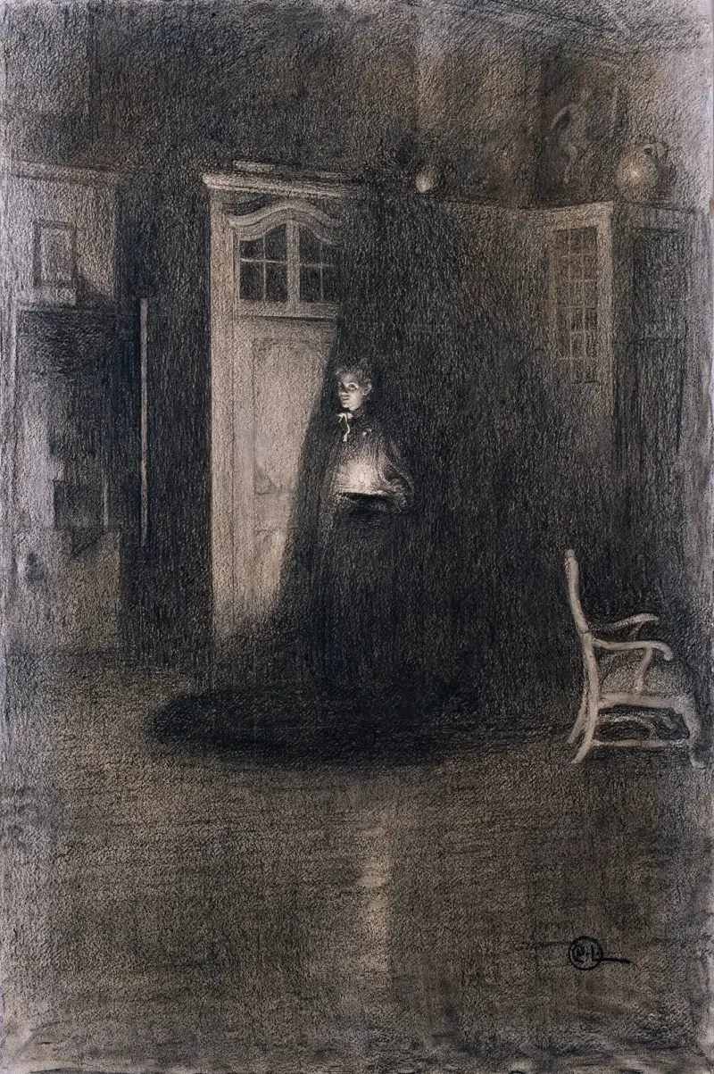 Dobrou noc, Carl Larsson