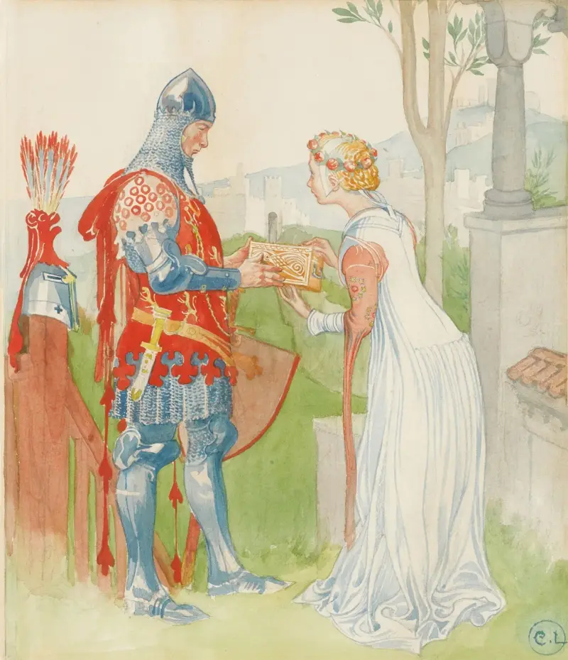 Lisana och Margon av Carl Larsson