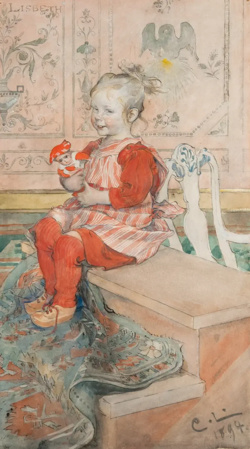 Lisbeth, 1894 av Carl Larsson