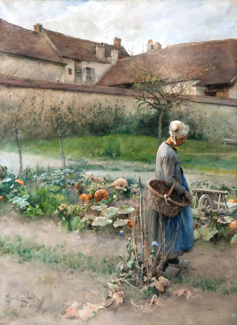 Oktober av Carl Larsson