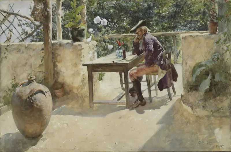 Vinnrankan, 1884 – Nr. 2, Carl Larsson