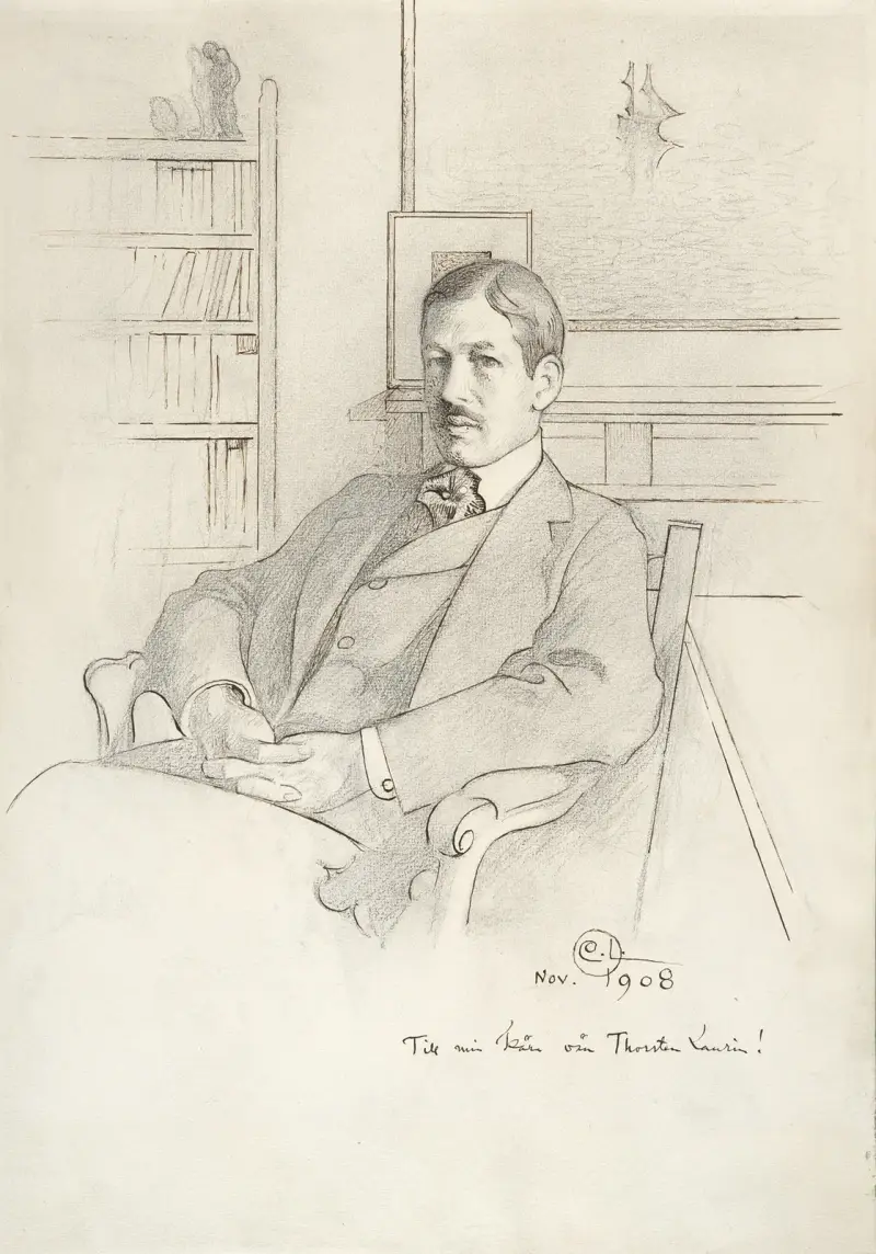 Thorsten Laurin av Carl Larsson
