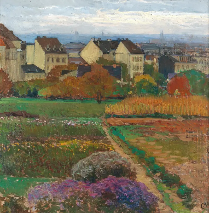 Döbling, Wien von Carl Moll