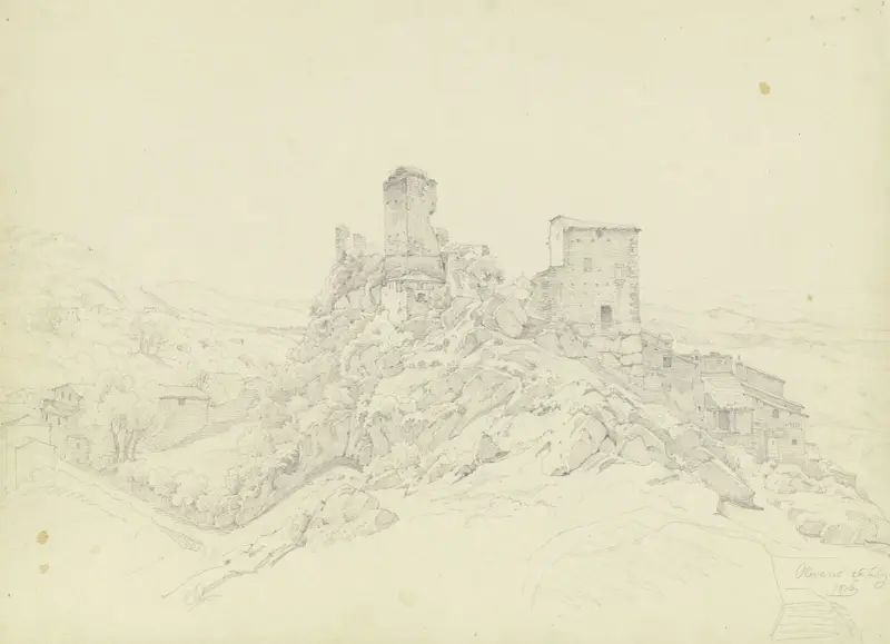 Olevano av Carl Morgenstern