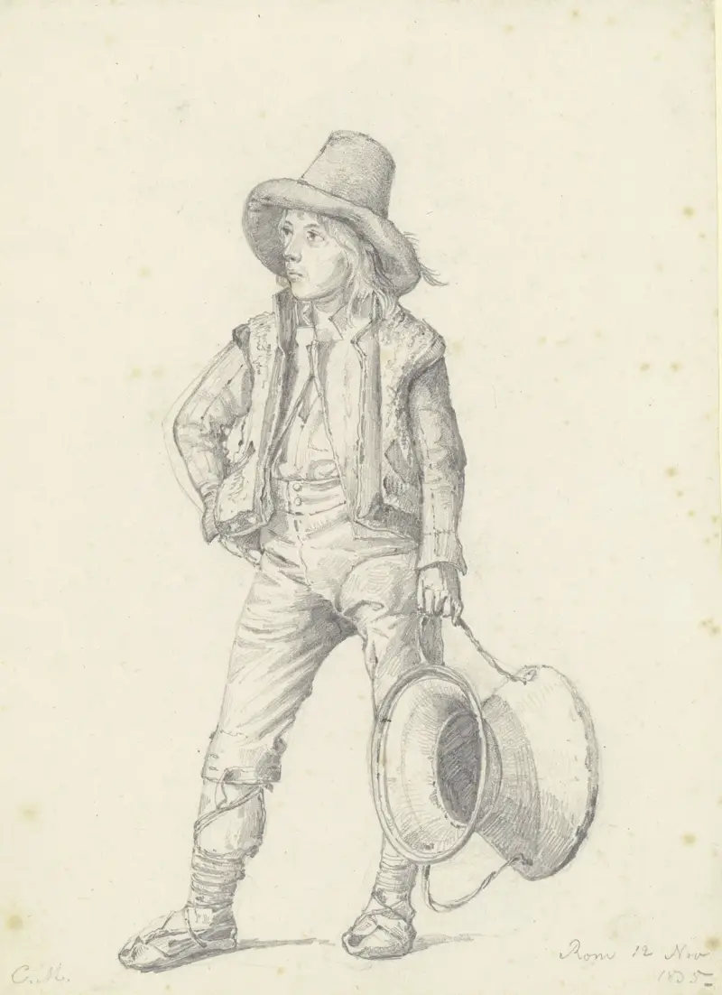 Roman boy av Carl Morgenstern