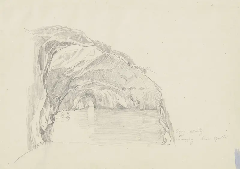 The Blue Grotto av Carl Morgenstern