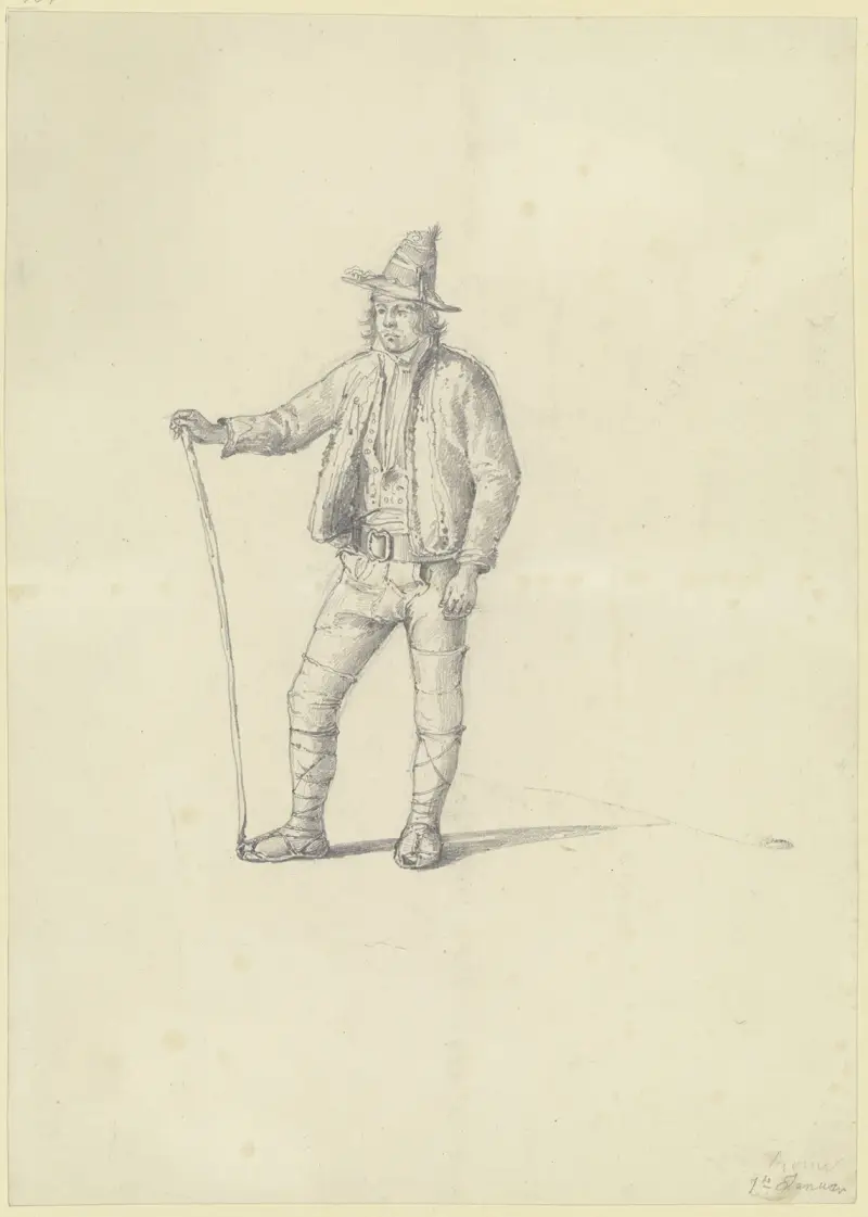 Junger römischer Bauer von Carl Morgenstern