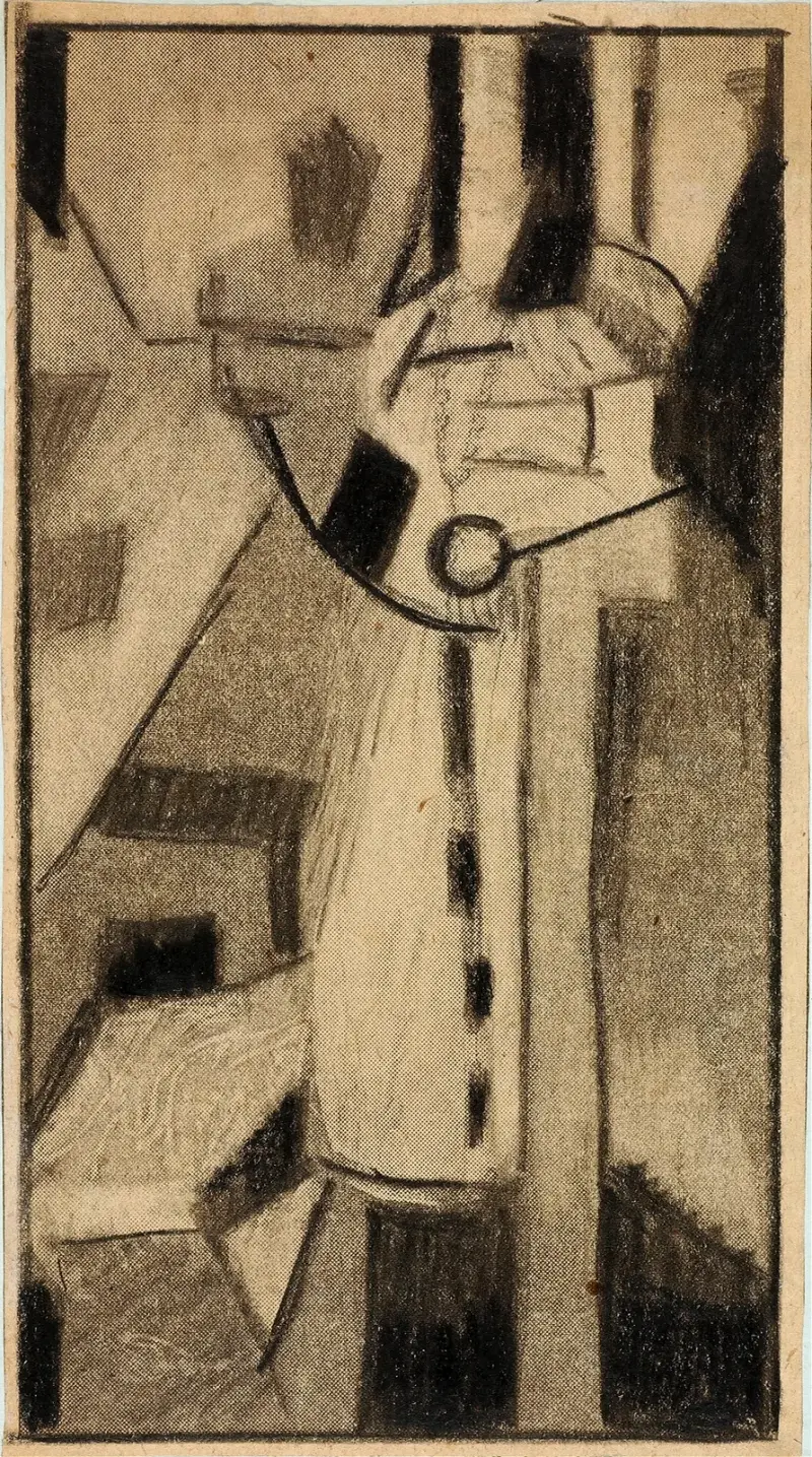 Abstrakt II von Carl Newman