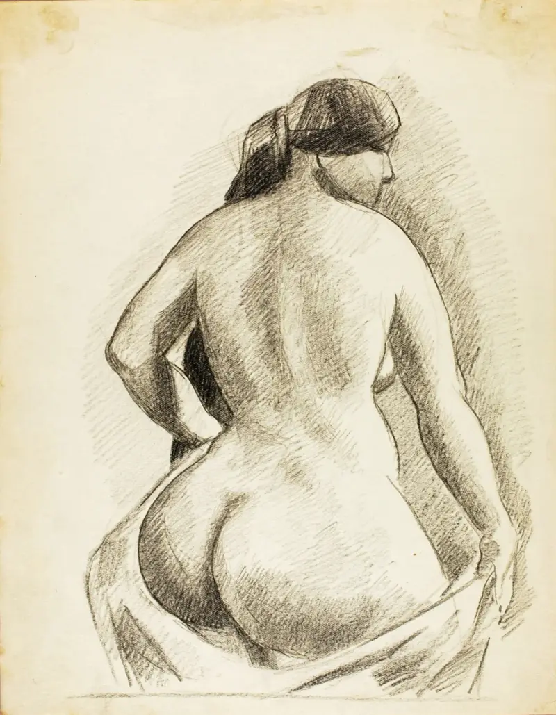 Weibliche Aktstudie II von Carl Newman