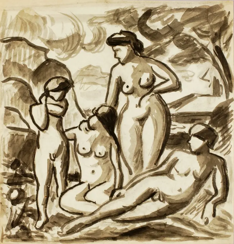 Gruppe von Akten von Carl Newman