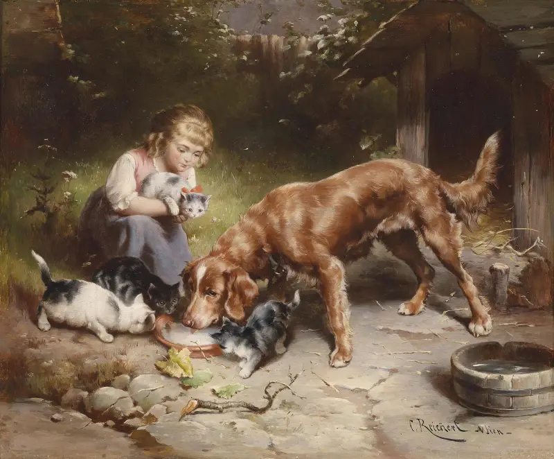 Dinnerparty av Carl Reichert