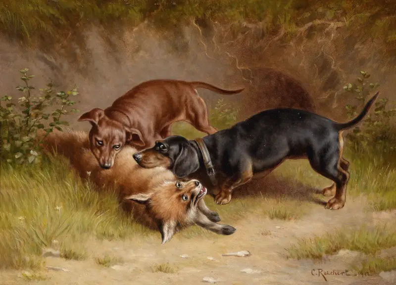 Jagdbeute av Carl Reichert