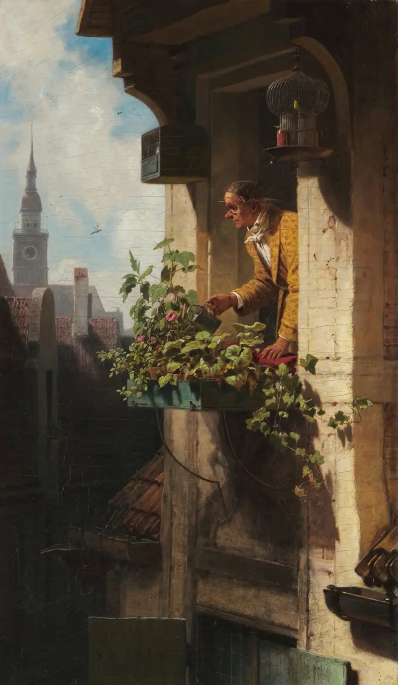 Poddasze I, Carl Spitzweg