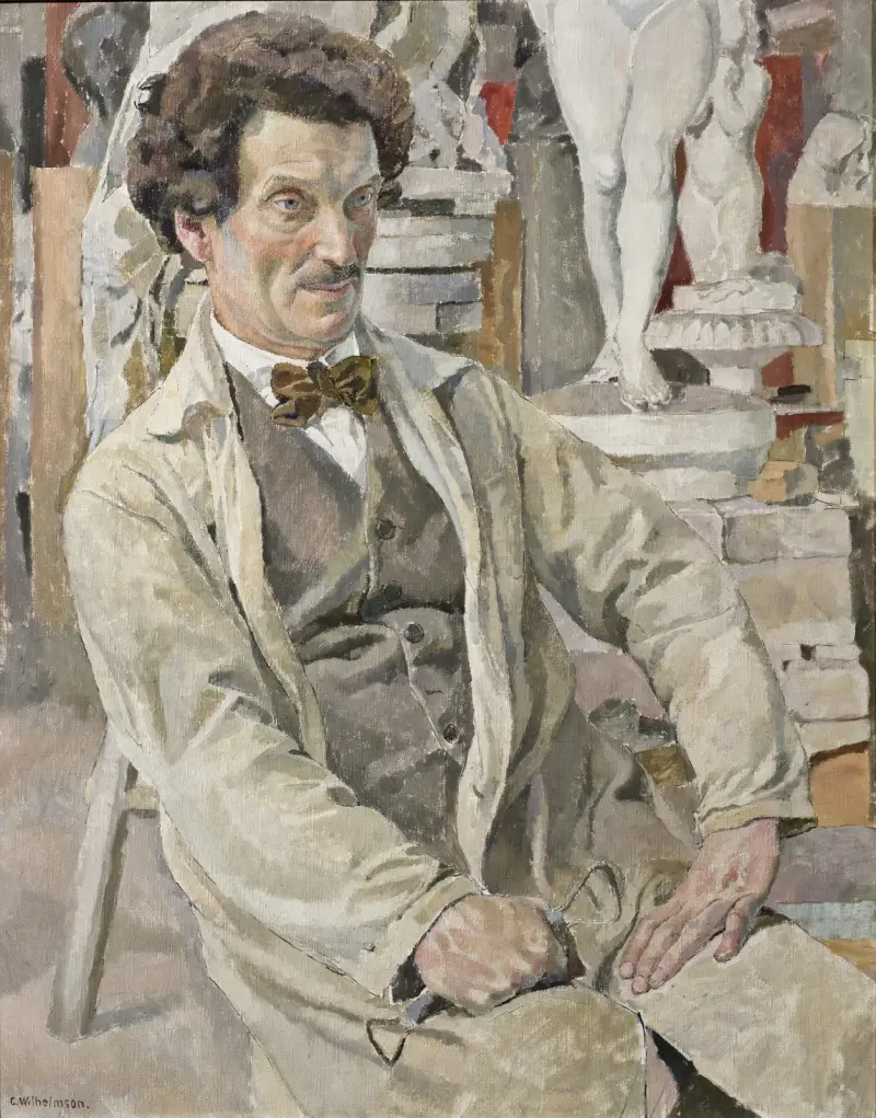 Carl Eldh, 1873–1954, konstnär av Carl Wilhelmson
