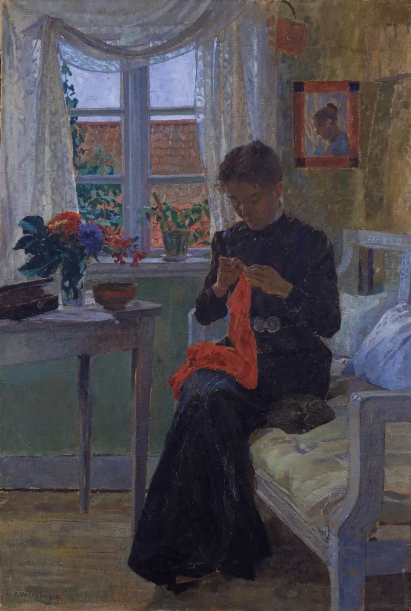 Interieur aus Bohuslän von Carl Wilhelmson