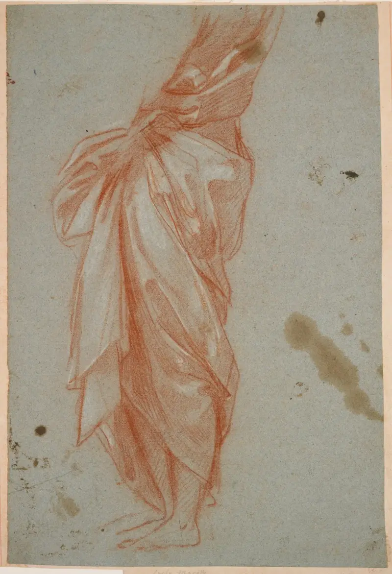 Studie draperie, Carlo Maratti