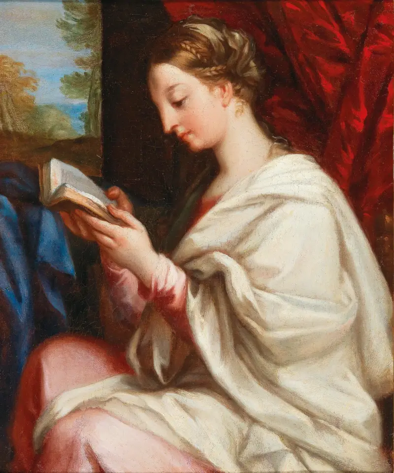 Madona při čtení, Carlo Maratti