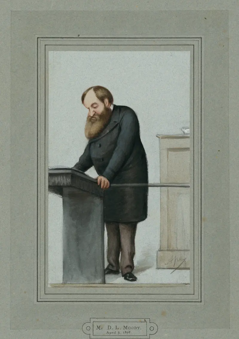 Dwight Lyman Moody av Carlo Pellegrini