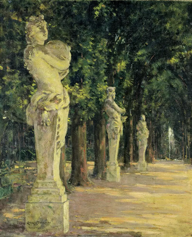 Allee de l’Ete, Versailles von James Carroll Beckwith