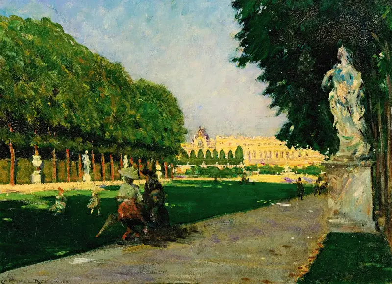 Tapis Vert, Versailles, James Carroll Beckwith
