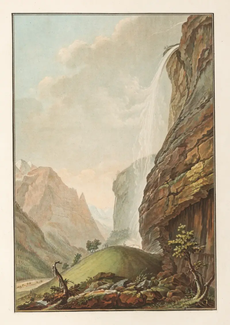 Druhý pád Staubbachu, Caspar Wolf