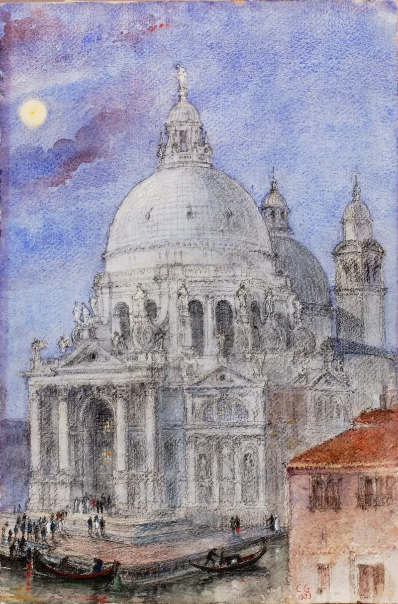 Santa Maria della Salute, Venedig av Cass Gilbert