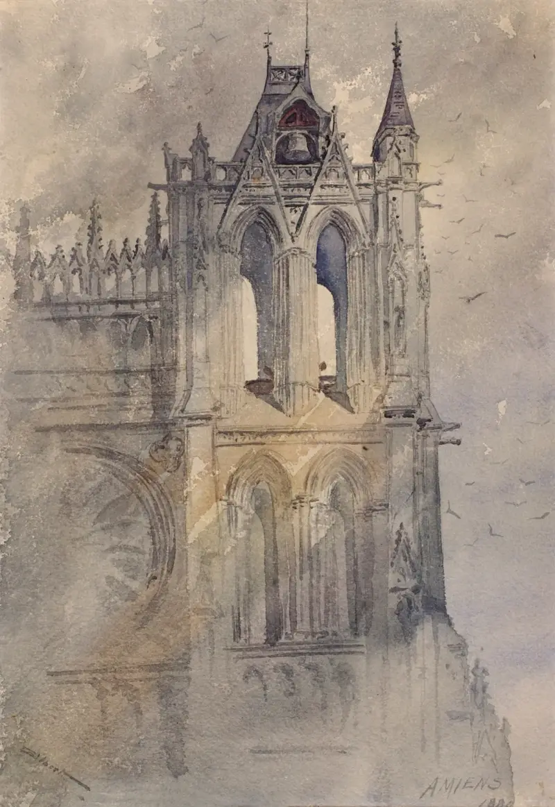 Southwest Tower, Amiens Cathedral av Cass Gilbert