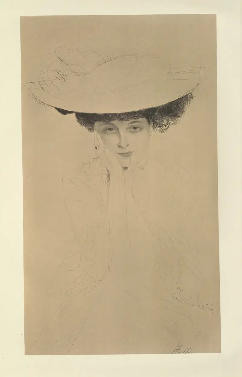 La Comtesse de Noailles av Paul César Helleu