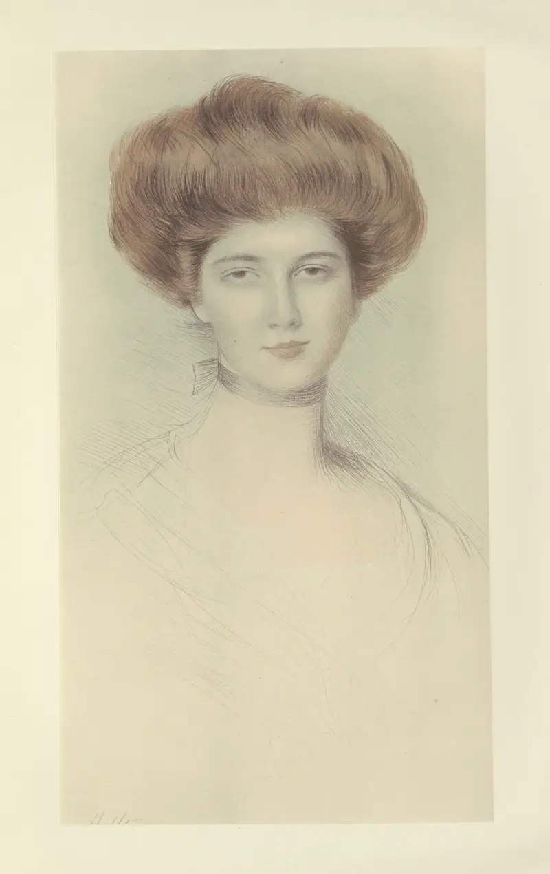 Madame Chepin av Paul César Helleu