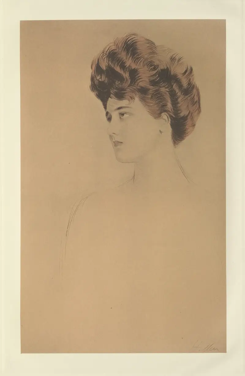 Mademoiselle Ricotti av Paul César Helleu