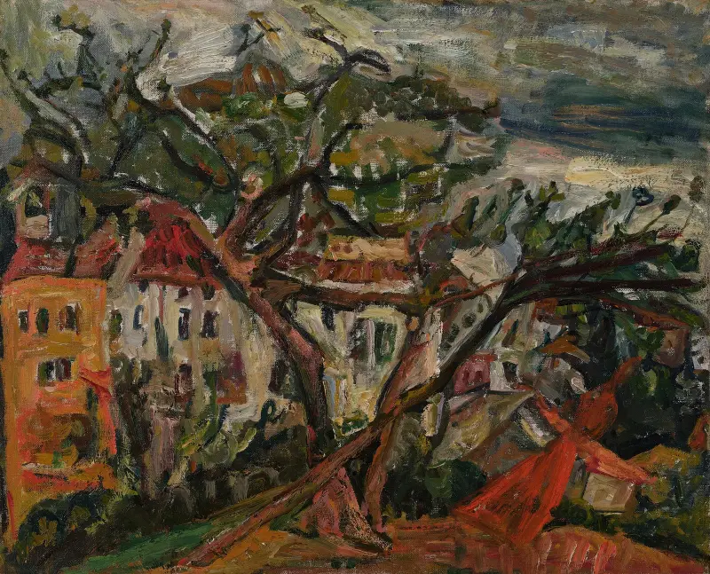 Paysage du Midi, Chaïm Soutine