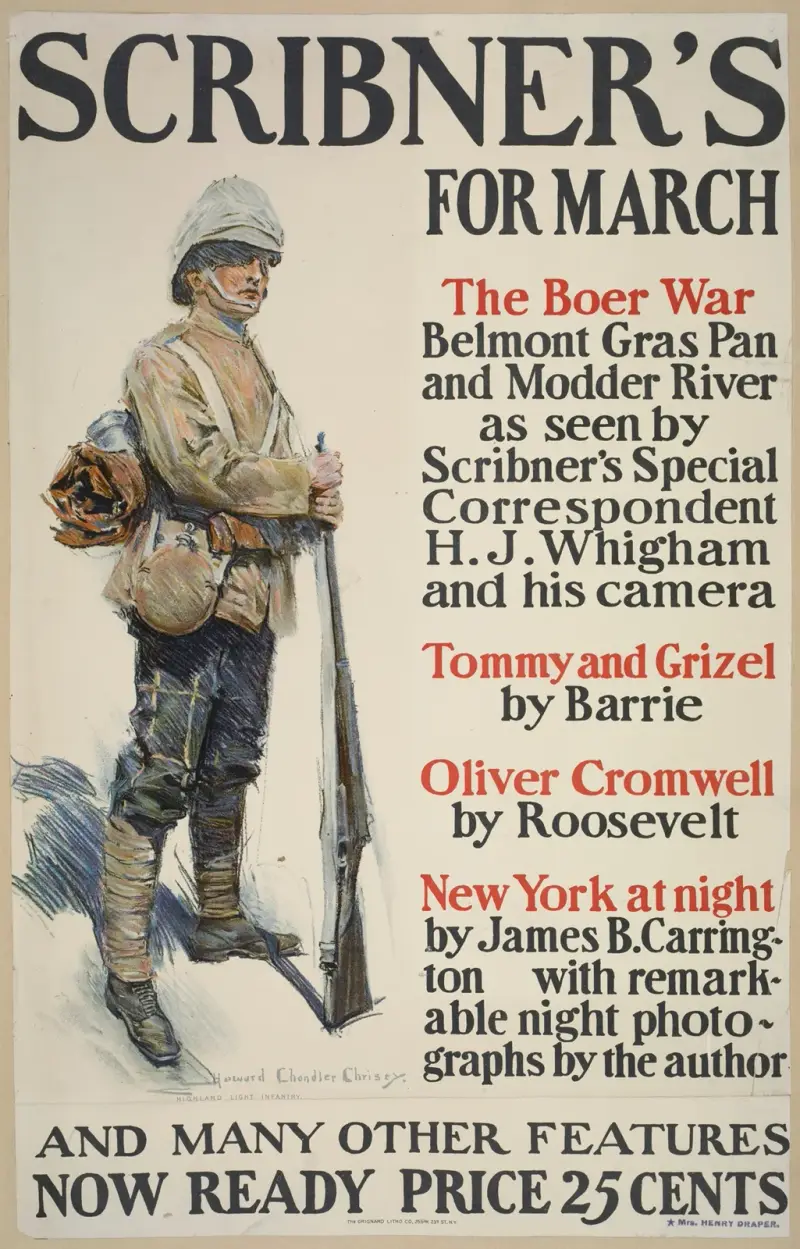 Scribner's für März von Howard Chandler Christy