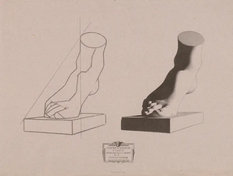 Kurz kreslení Pl.09, Charles Bargue