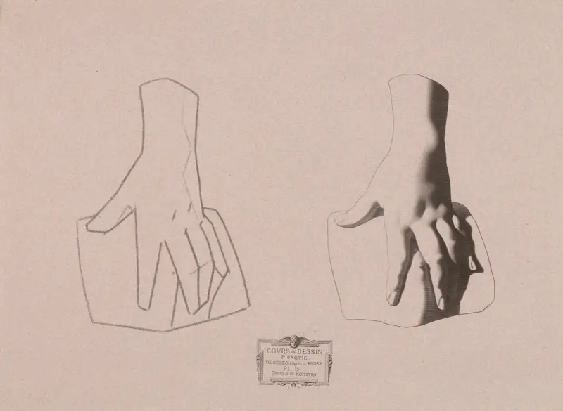 Kurs rysunku Pl.16, Charles Bargue