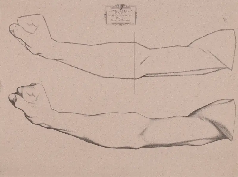 Kurs rysunku Pl.18, Charles Bargue
