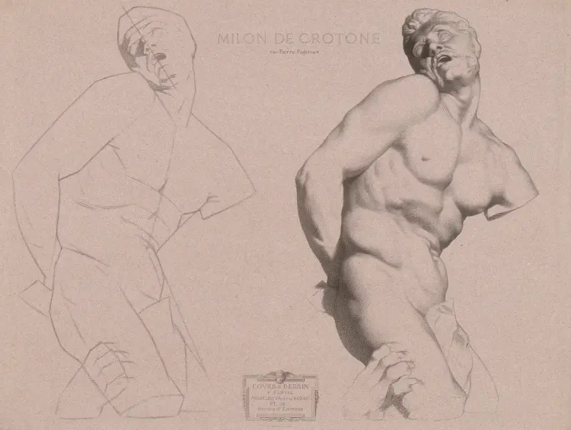 Kurs rysunku Pl.61, Charles Bargue