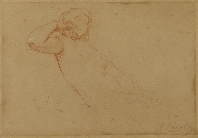 Etude de femme nue – nr 2 av Charles Chaplin